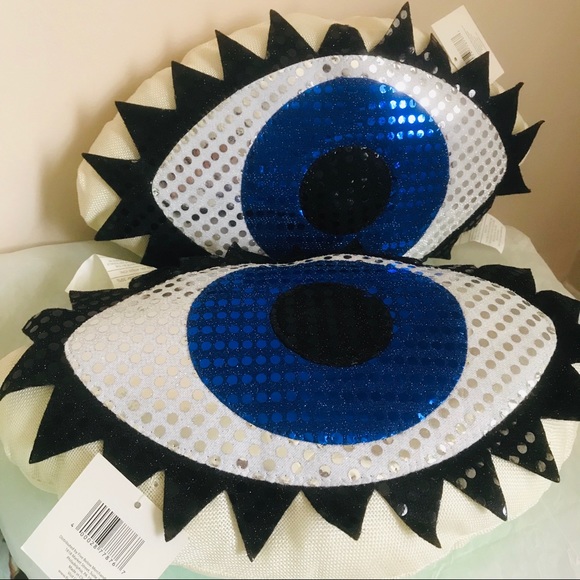 👀 Evil Eye sequins Throw Pillow - multiple - Picture 2 of 3